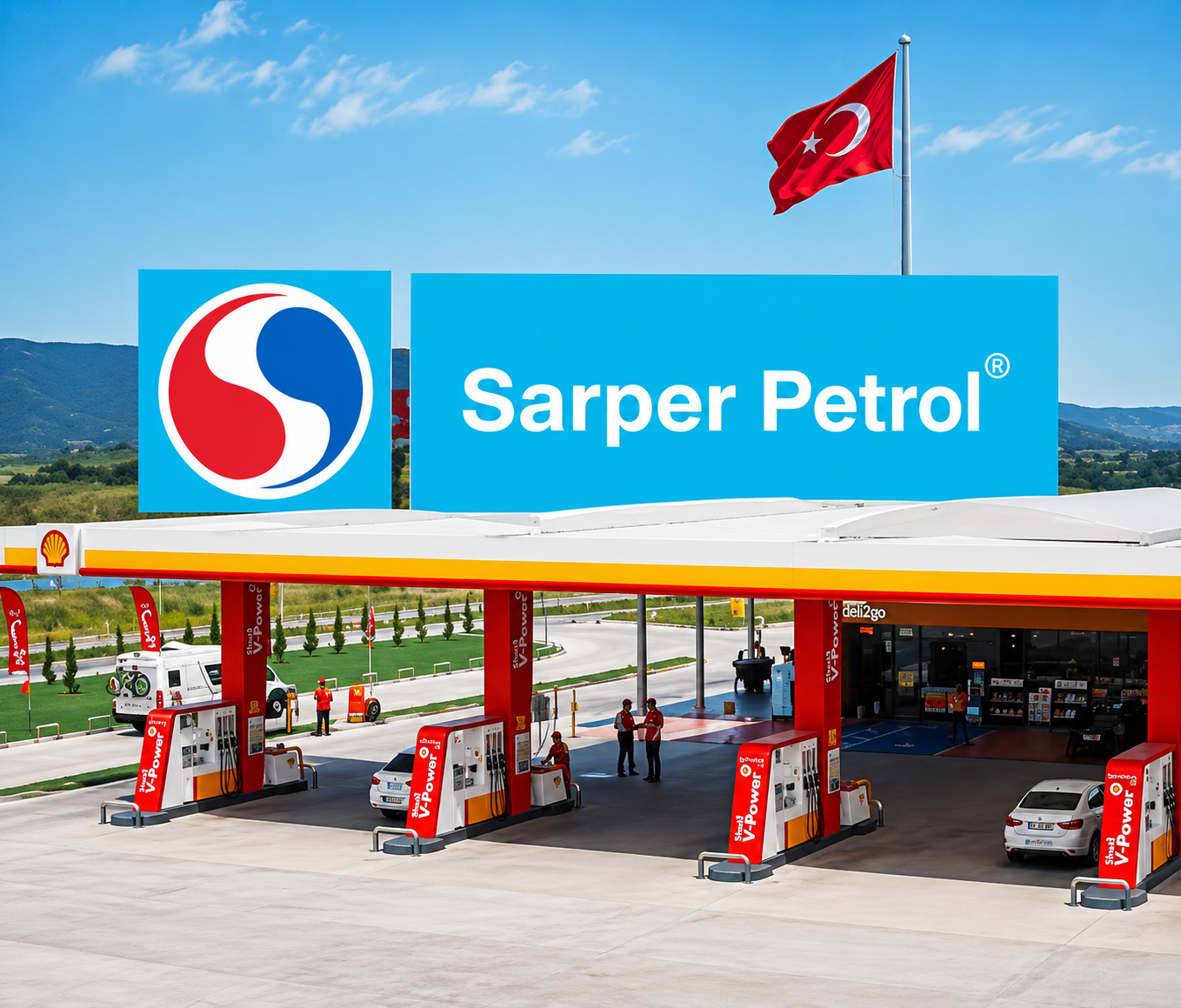 SARPER PETROL — Kamera / CCTV projesi